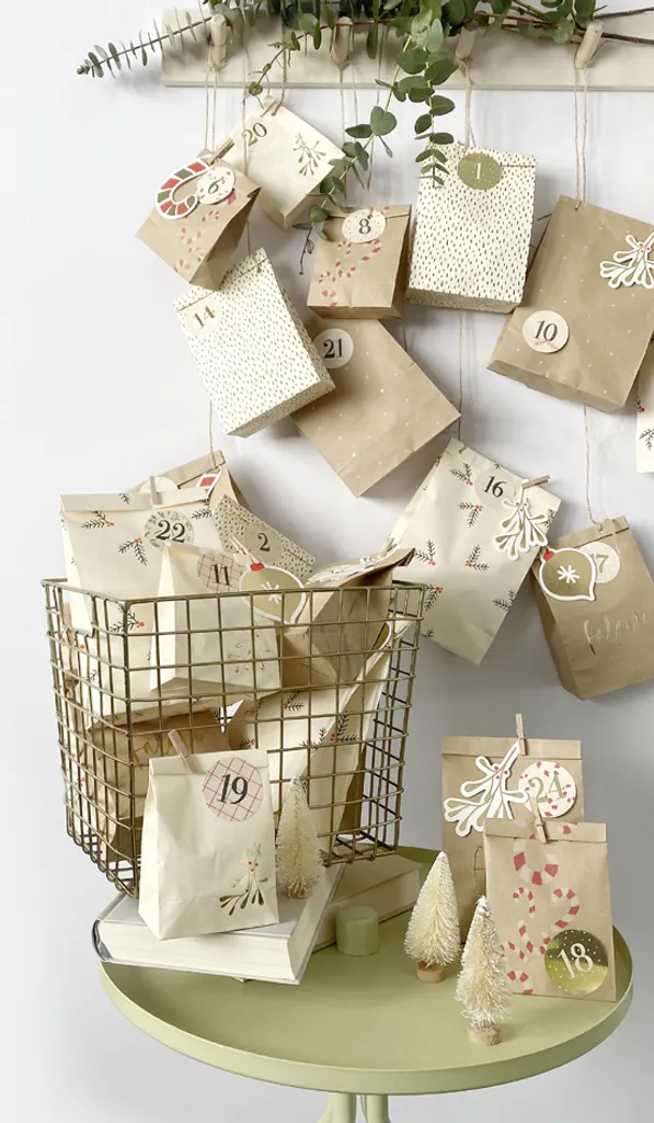 Folia Adventskalender-Set FALALA 97-teilig – Bild 2