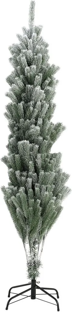 Juskys Künstlicher Weihnachtsbaum Talvi 180 Cm Mit Schnee & Metall Ständer, Naturgetreu, Einfacher Aufbau, Tannenbaum Christbaum Weihnachtsdeko Künstlich – Bild 7