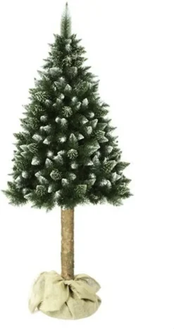 Künstlicher Weihnachtsbaum 180 Cm Schnee Kiefer Christbaum Tannenbaum Mit Stamm Diamond Pine