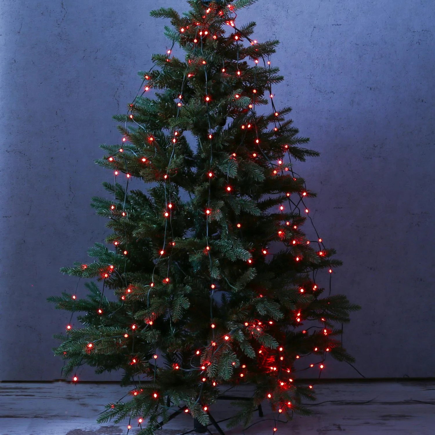 LED Baummantel Lichterkette 10 Stränge 180LED Bunt 13Funkt. Fernbedienung 1,8m – Bild 6