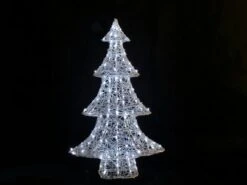 Tarrington House Acryl-Weihnachtsbaum, Kupfer/ PVC, 85 X 25 X 150 Cm, 160 LED, 3.6 W, Kaltweiß