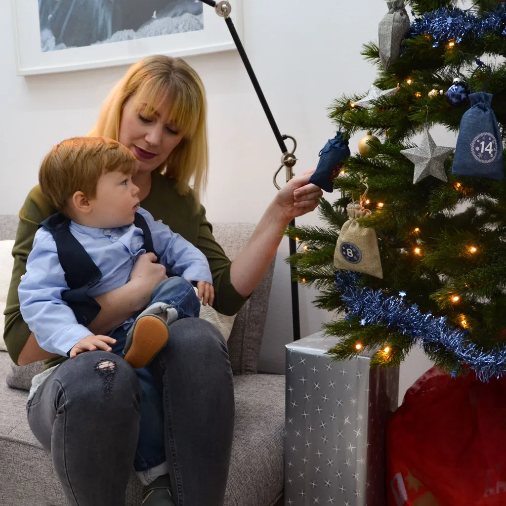 DIY Adventskalender Zum Befüllen - 24 Geschenk Säckchen - Komplettes Bastelset – Bild 7