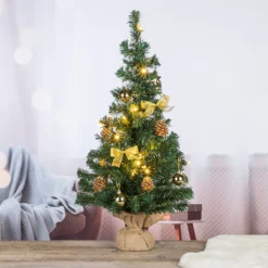 Weihnachtsbaum 75cm Hoch, Gold
