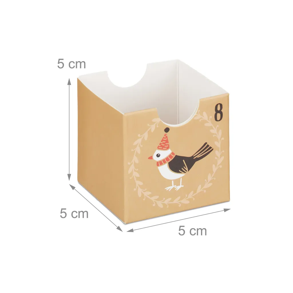 Relaxdays Adventskalender Zum Befüllen – Bild 5