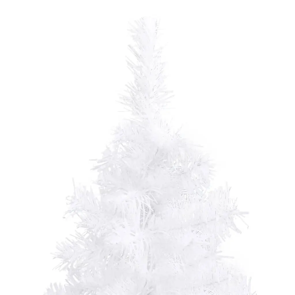 VidaXL Künstlicher Eck-Weihnachtsbaum Weiß 150 Cm PVC – Bild 6