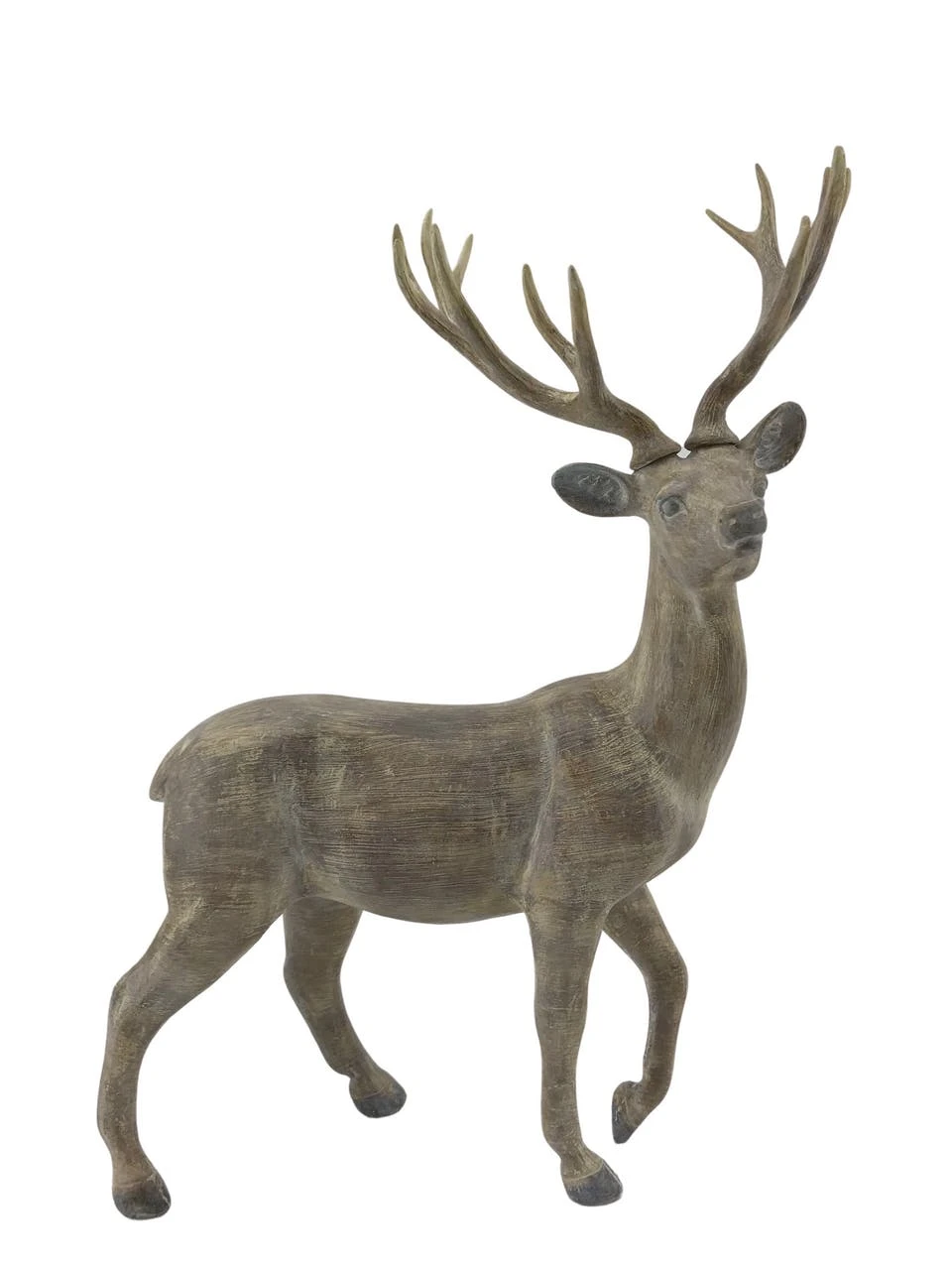 Tarrington House Weihnachtsmann, Figur Aus Stoff, 34 X 56 X 151 Cm, Freistehend Ideal Zur Weihnachtsdekoration – Bild 4