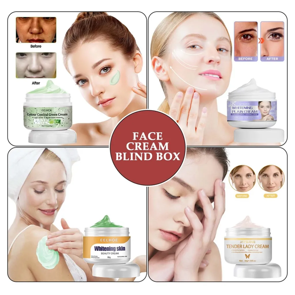 Weihnachts Beauty Adventskalender Mit 24 Zufällig Ausgewählten Feuchtigkeitsspendenden Gesichtscremes – Bild 4