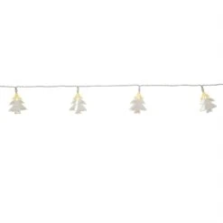 LED Lichterkette Weihnachtsbäume Tannen 10LED 1,35m Dekolichterkette Weihnachten