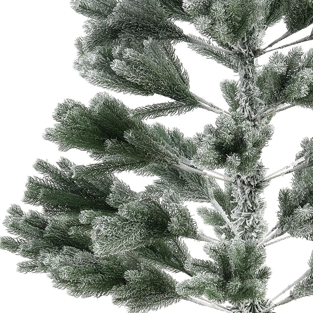 Juskys Künstlicher Weihnachtsbaum Talvi 180 Cm Mit Schnee & Metall Ständer, Naturgetreu, Einfacher Aufbau, Tannenbaum Christbaum Weihnachtsdeko Künstlich – Bild 17