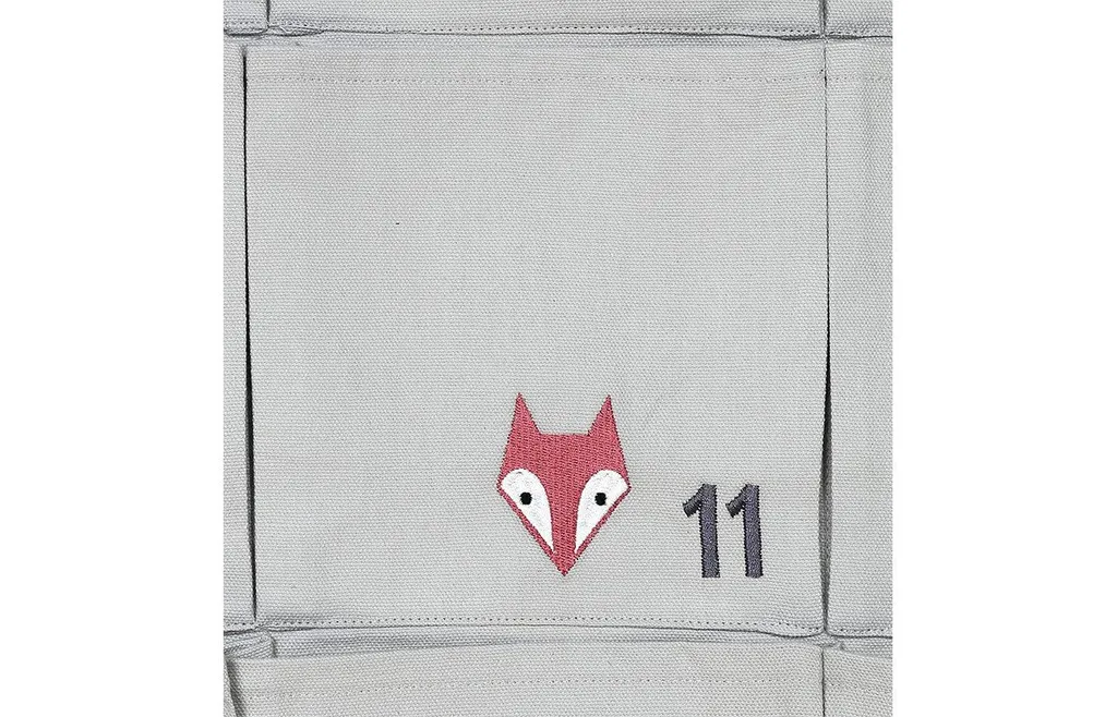 Kindsgut Adventskalender Aus 100% Baumwolle Zum Befüllen, Für Kinder Und Klein-Kinder, Mit 24 Türchen Zum Aufmachen Und Öffnen, Dezente Farben Und Schlichtes Design – Bild 8