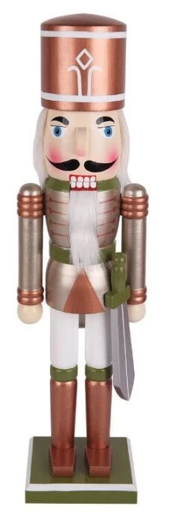 Tarrington House Nussknacker Close To Nature, Holz, 12 X 13 X 50 Cm, Mit Sockel