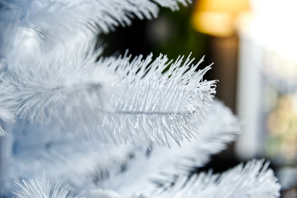 Weihnachtsbaum Künstlich Tannenbaum Christbaum EU Tannenweiß 200 Cm Inkl. Ständer – Bild 4
