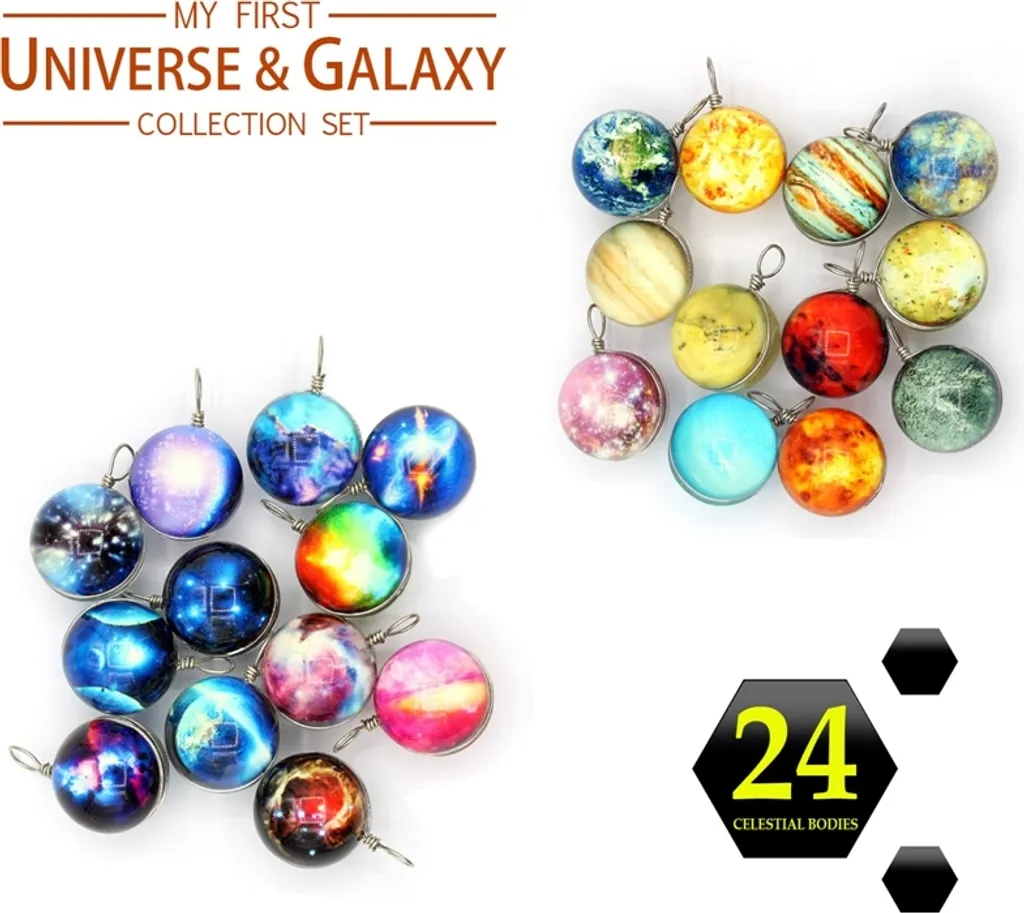 24 Tage Weihnachts Adventskalender Spielzeug 2022, Mit 24 Kosmischer Planeten, Weihnachtskalender Geschenkbox Für Kinder – Bild 4