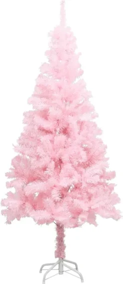 VidaXL Künstlicher Weihnachtsbaum Mit Ständer Rosa 120 Cm PVC