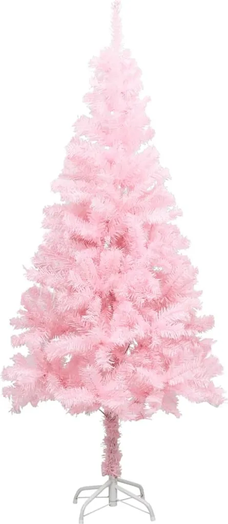 VidaXL Künstlicher Weihnachtsbaum Mit Ständer Rosa 120 Cm PVC