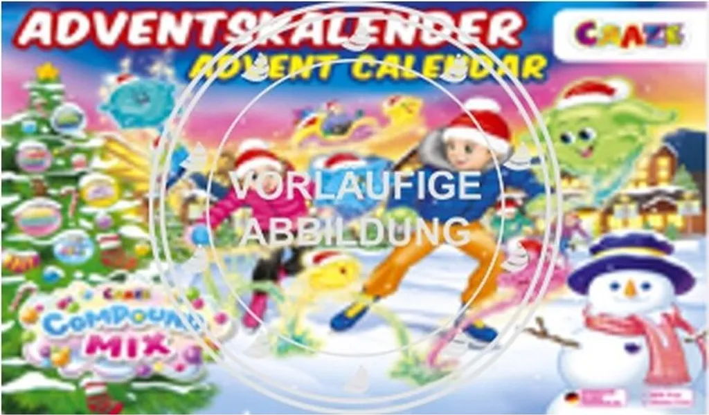 CRAZE Spielwaren Adventskalender Mix Compound Adventskalender Zum Spielen Saison Adventskalender 0 Blackoffer2022