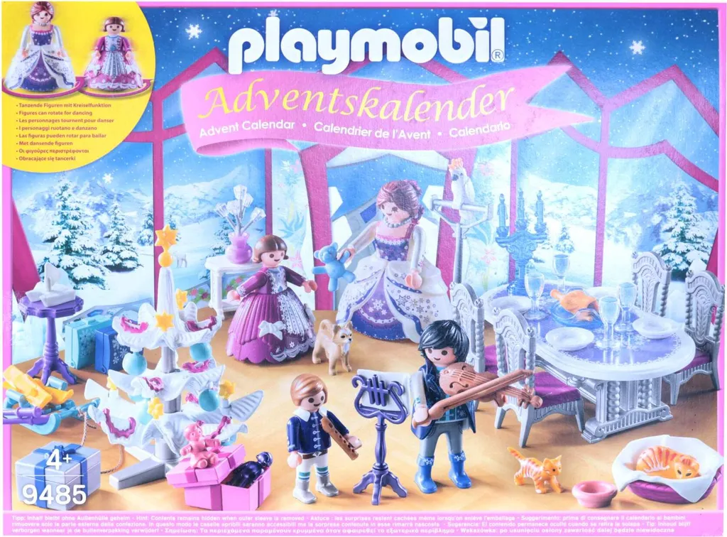 PLAYMOBIL 9485 Adventskalender "Weihnachtsball Im Kristallsaal" – Bild 5