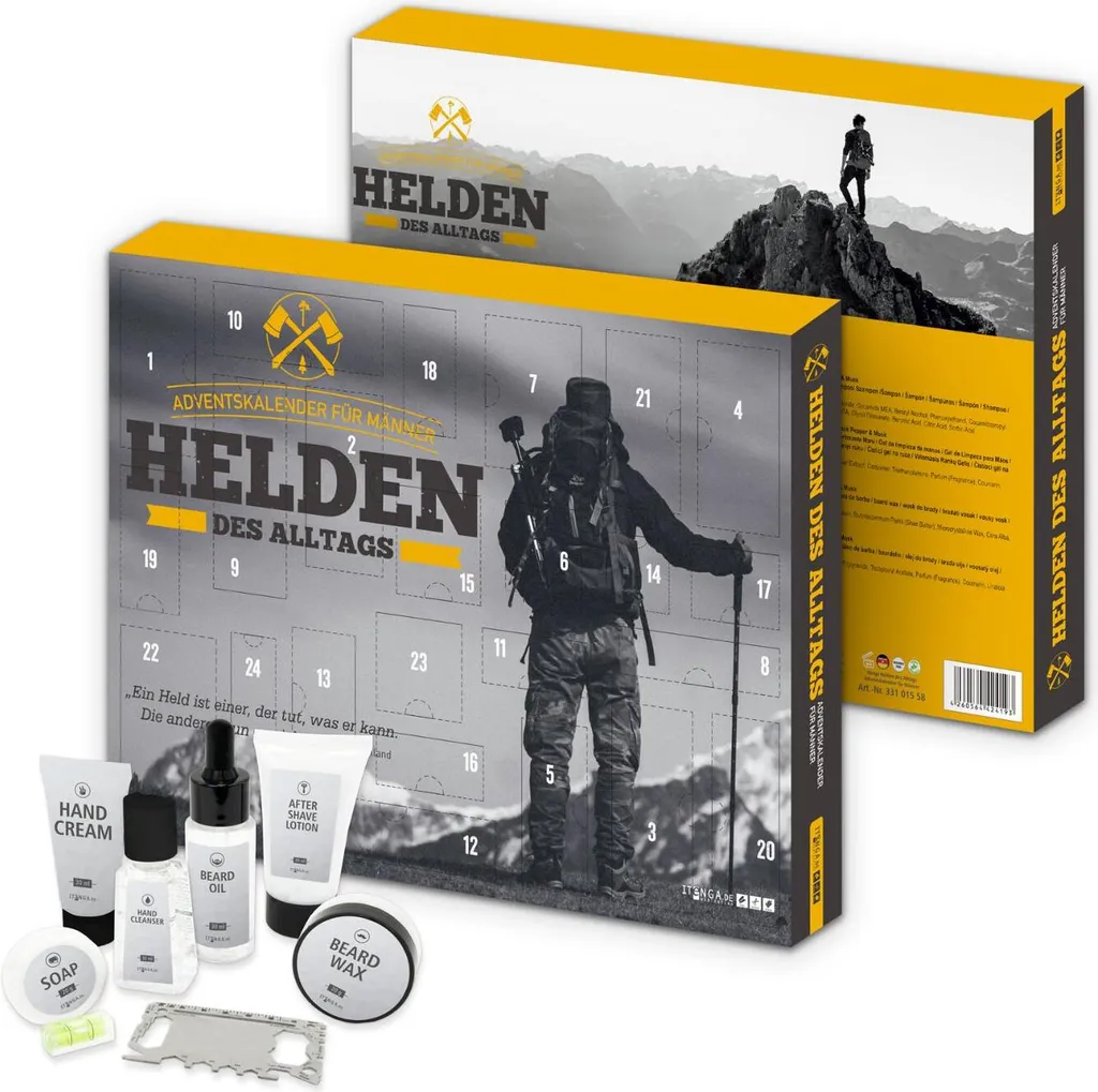 Itenga Adventskalender Set Helden & Heldinnen (gelb Und Rot) – Bild 4