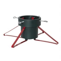 Christbaumständer Rote Metallbeinen D: 5,5-14cm Höhe Bis 250cm 2,8L Wassertank