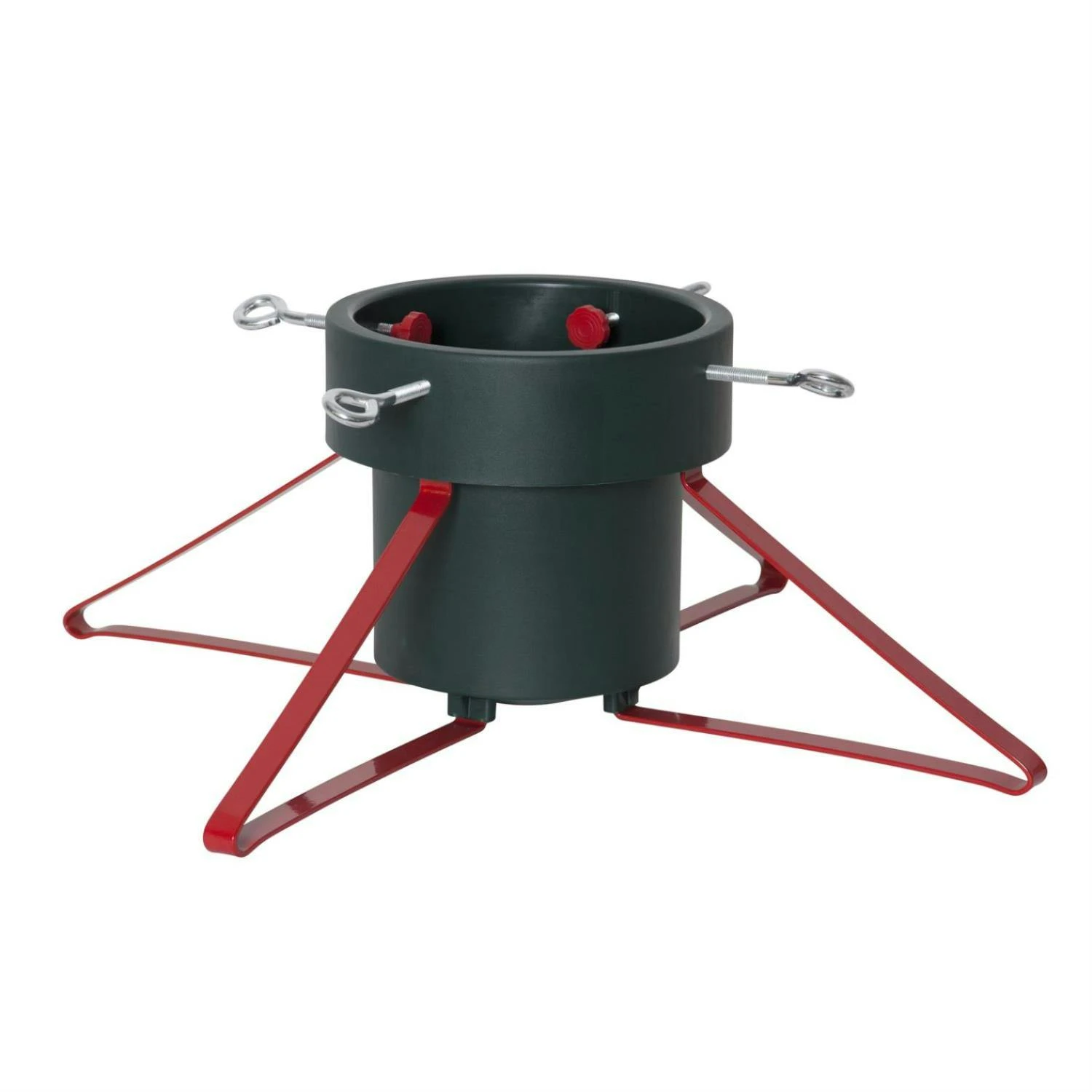 Christbaumständer Weihnachtsbaumständer Baumöhe Bis 2,1m Wassertank 1,6l Gold – Bild 7