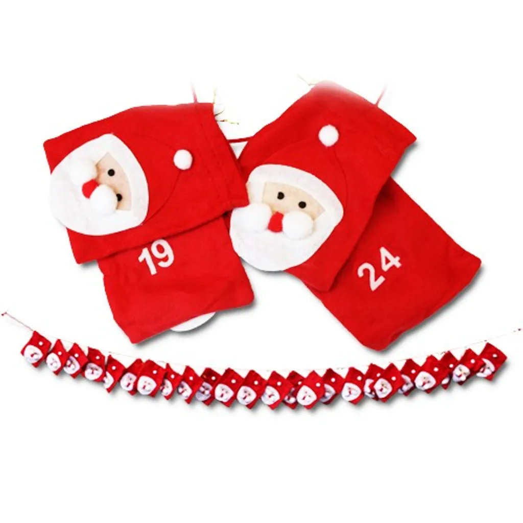 Adventskalender Weihnachtskalender Weihnachten Selbst Befüllen Stiefel Säckchen – Bild 2