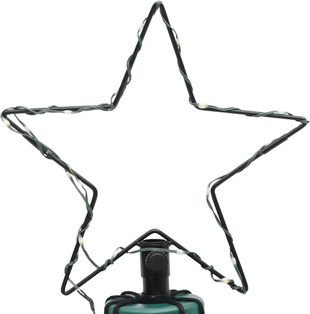 VidaXL LED-Weihnachtsbaum Kegelform Warmweiß 108 LEDs 70x180 Cm – Bild 6