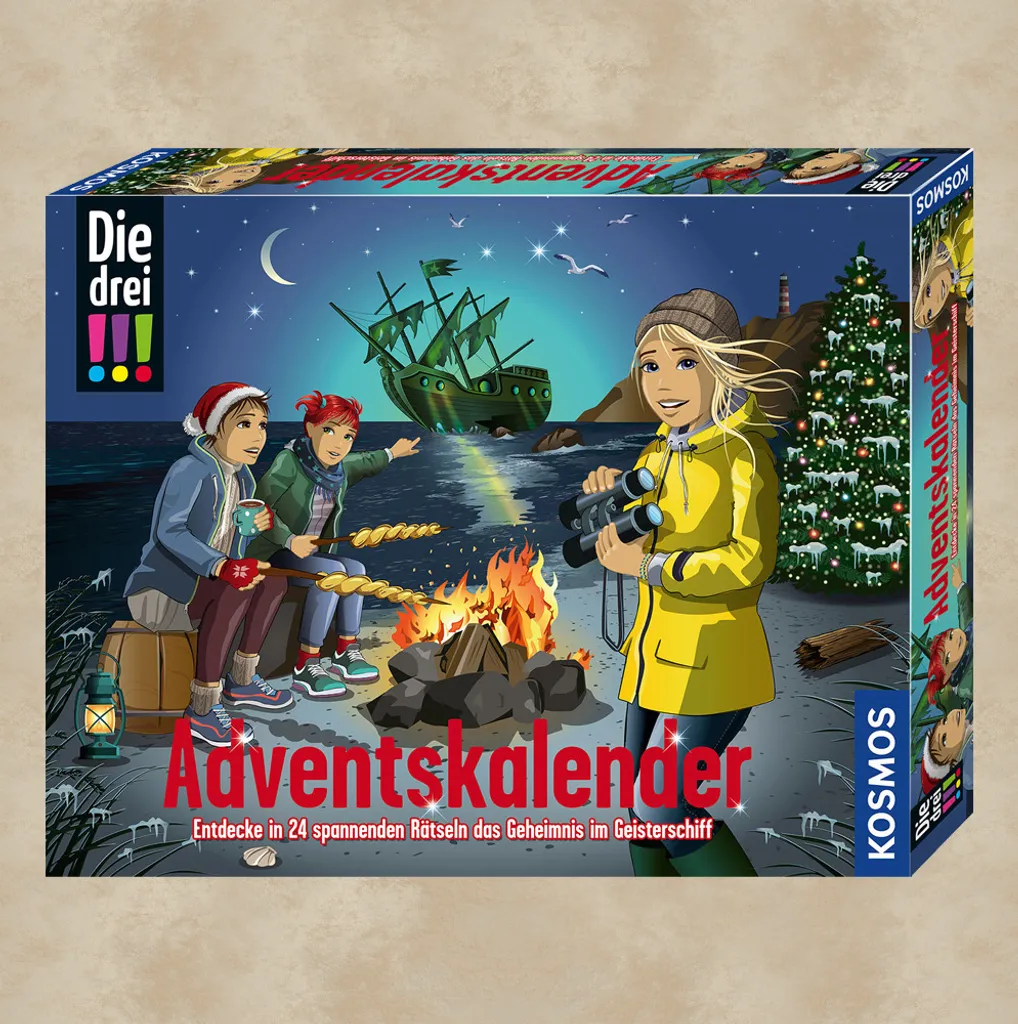 KOSMOS 632458 Die Drei !!! Adventskalender 2022 – Bild 6