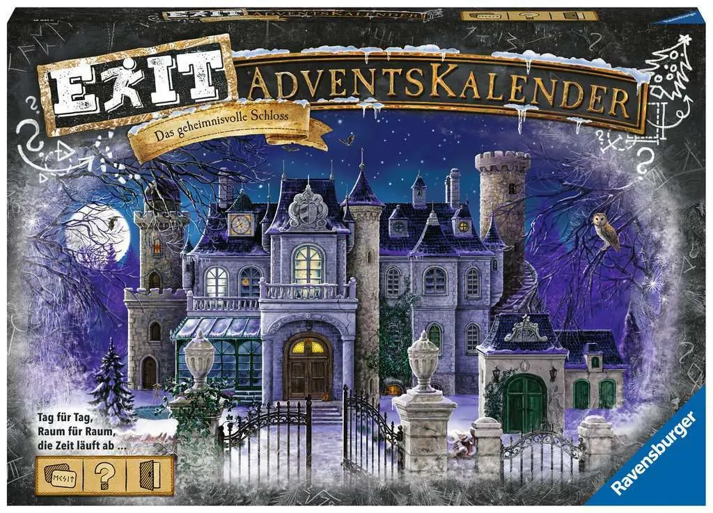 Ravensburger Exit Adventskalender - Das Geheimnisvolle Schloss 18941