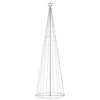 VidaXL Weihnachtsbaum Kegelform 752 Warmweiße LEDs Deko 160x500 Cm