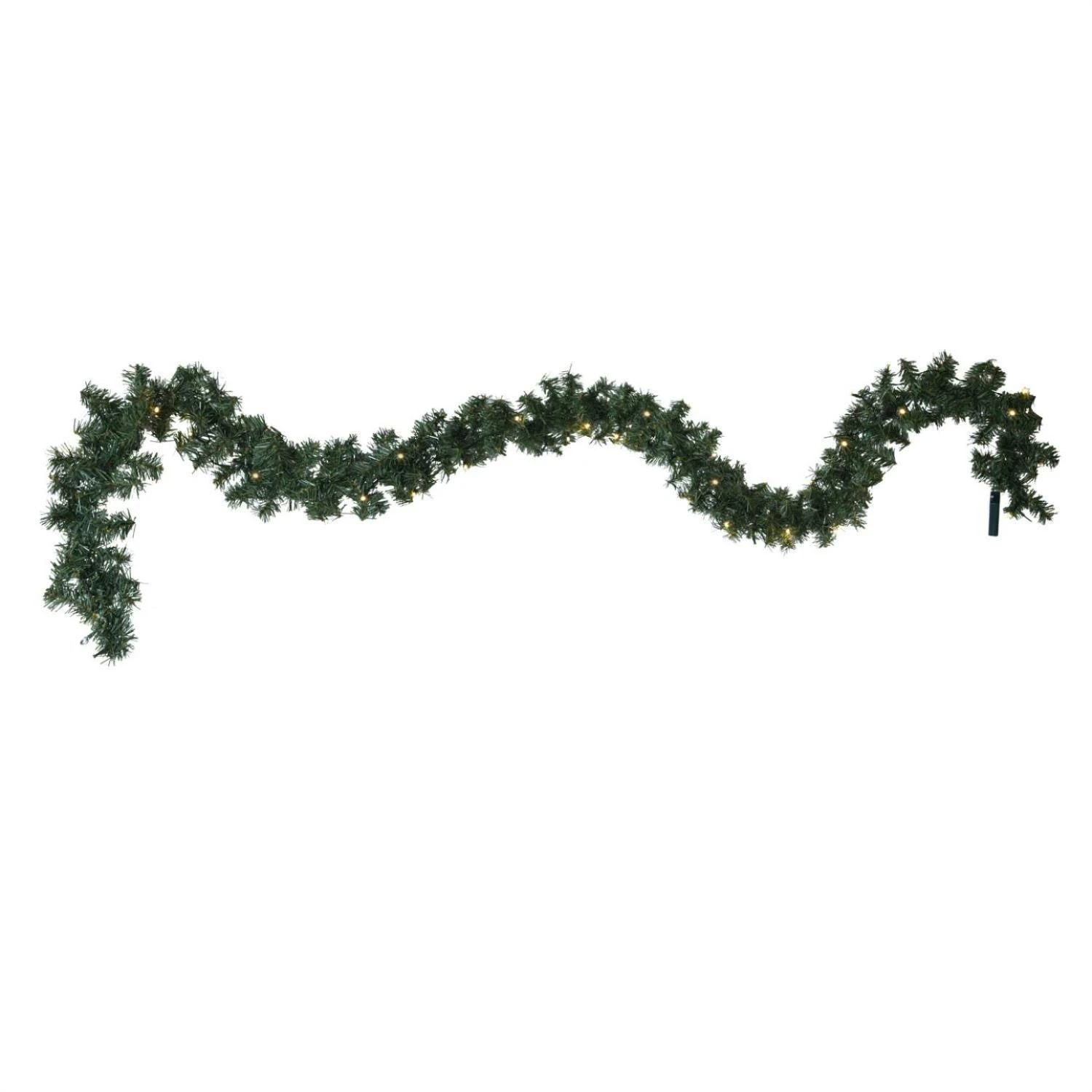 LED Tannengirlande Rote Beeren Beleuchtet Außen Weihnachtsgirlande 1,8m Batterie – Bild 4