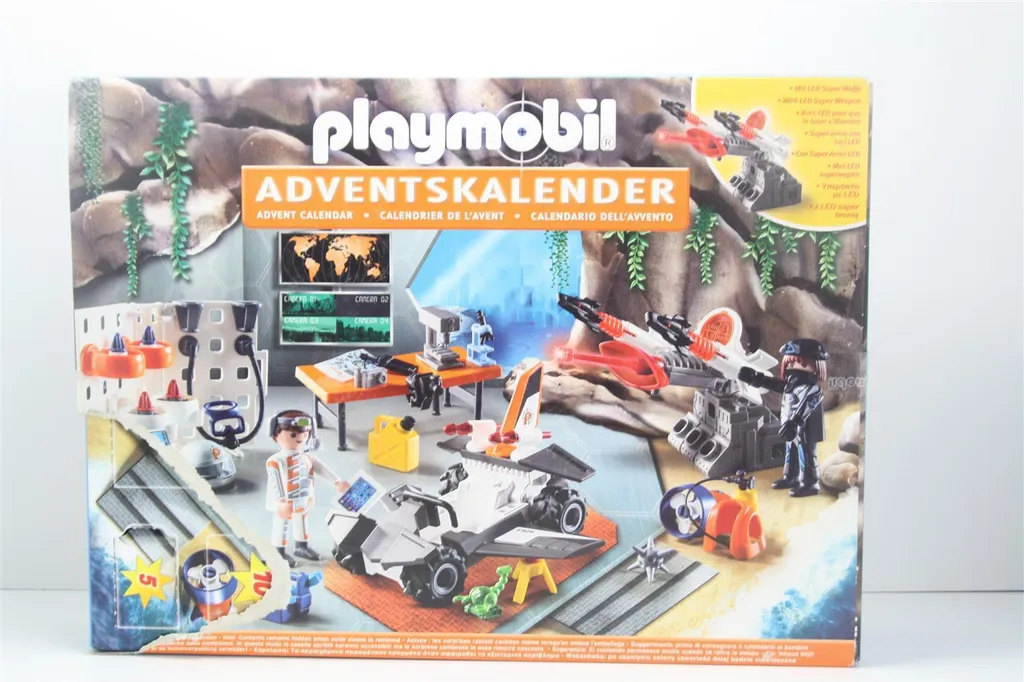 PLAYMOBIL 9263 Adventskalender Spy Team Werkstatt Für Kinder – Bild 6