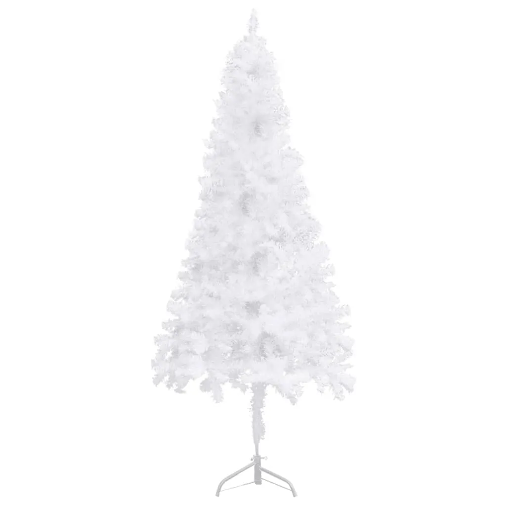 VidaXL Künstlicher Eck-Weihnachtsbaum Weiß 150 Cm PVC – Bild 3