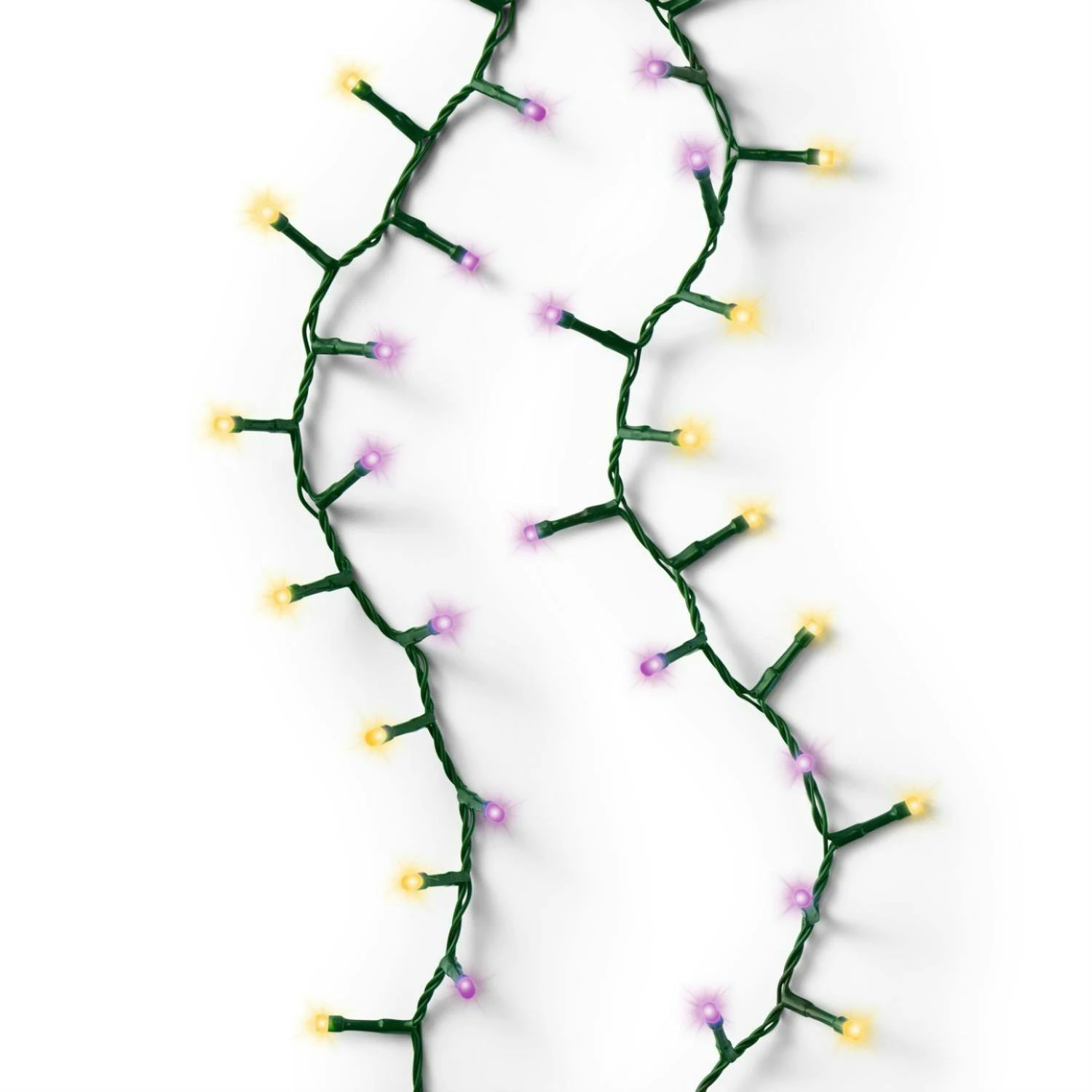 LED Lichterkette Compact Twinkle 1500LED Bunt 8 Funktionen 34m Außen Weihnachten – Bild 4