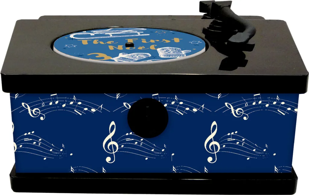 Sound-Adventskalender - It's Christmas Time: Vintage-Plattenspieler Mit 24 Weihnachtssongs – Bild 2