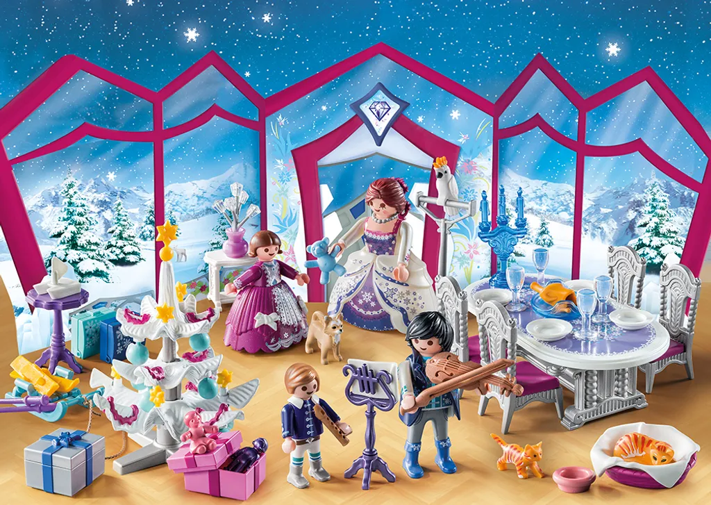 PLAYMOBIL 9485 Adventskalender "Weihnachtsball Im Kristallsaal" – Bild 2