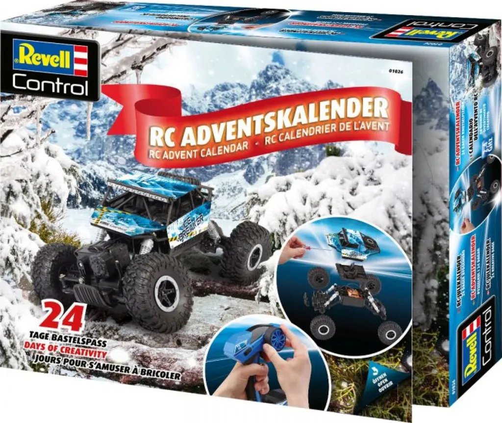 Revell 01026 Adventskalender 1:24 RC Crawler 2020 – Bild 3