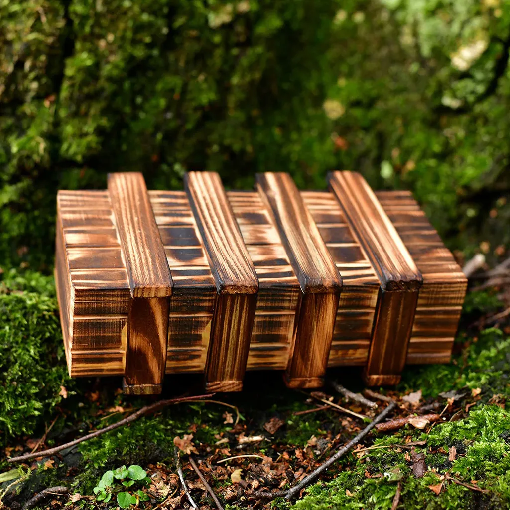 Magische Geschenkbox Aus Holz Geld Geschenk Verpackung Rätselbox Groß 2 Geheime Fächern Für Geldgeschenke, Gutscheine, Schmuck Mystery Knobelspiel Hochzeit Geburtstag Geschenk… – Bild 7