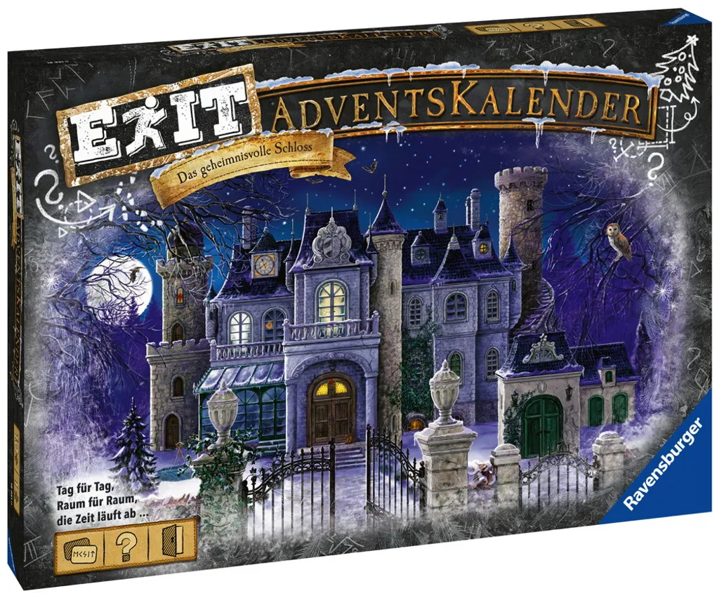 Ravensburger Exit Adventskalender - Das Geheimnisvolle Schloss 18941 – Bild 7