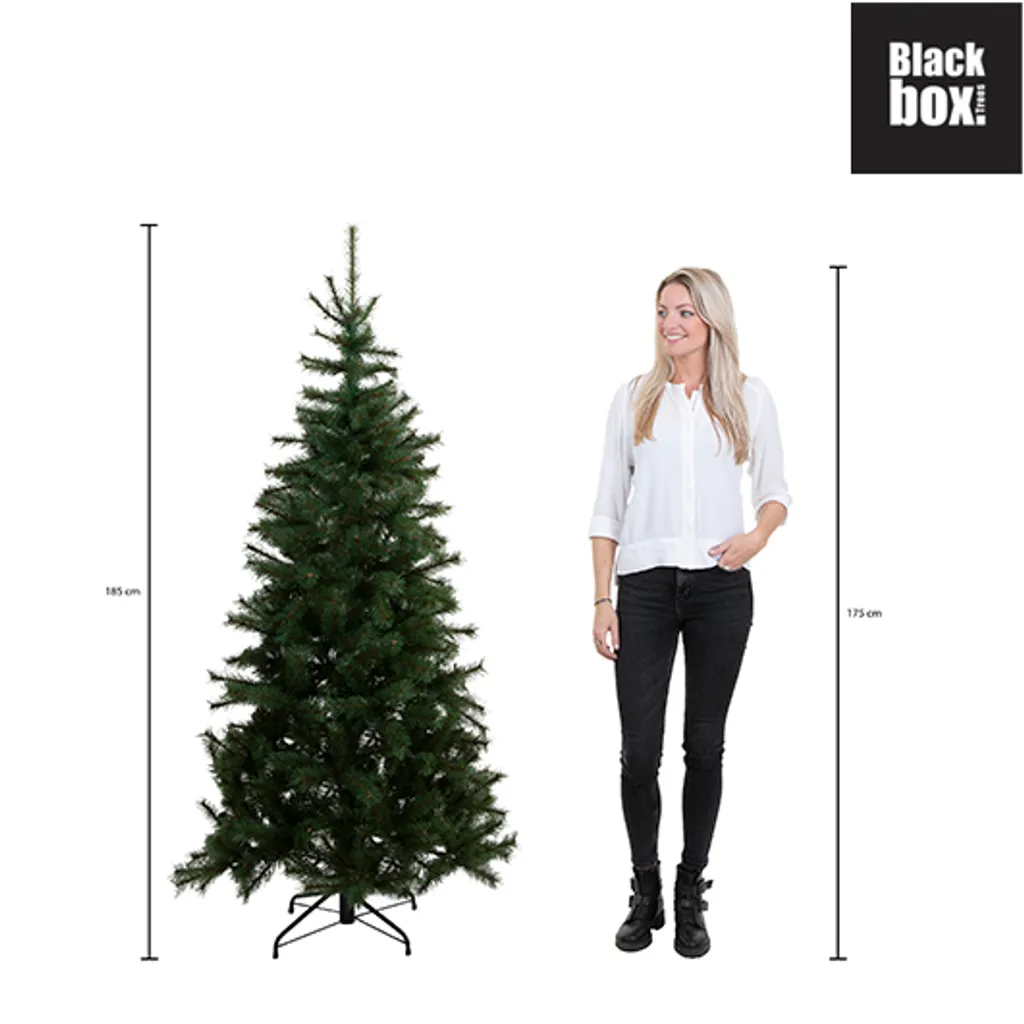 Black Box Trees Brampton Künstlicher Weihnachtsbaum - H185 X Ø114 Cm - Grün – Bild 4