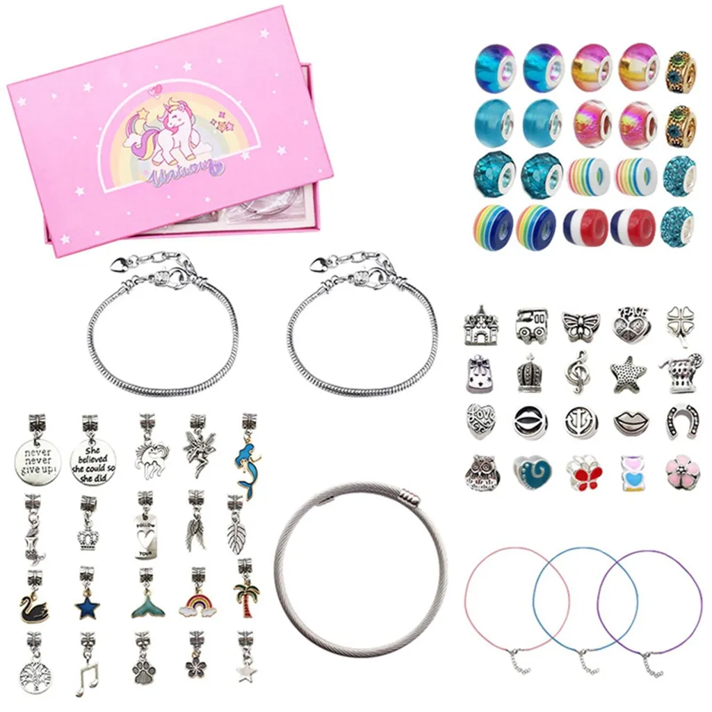 2022 Weihnachten Adventskalender,24 Tage Weihnachts Countdown Kalender Charms Armband Blindbox Weihnachtsgeschenk Für Erwachsene Und Kinder – Bild 2