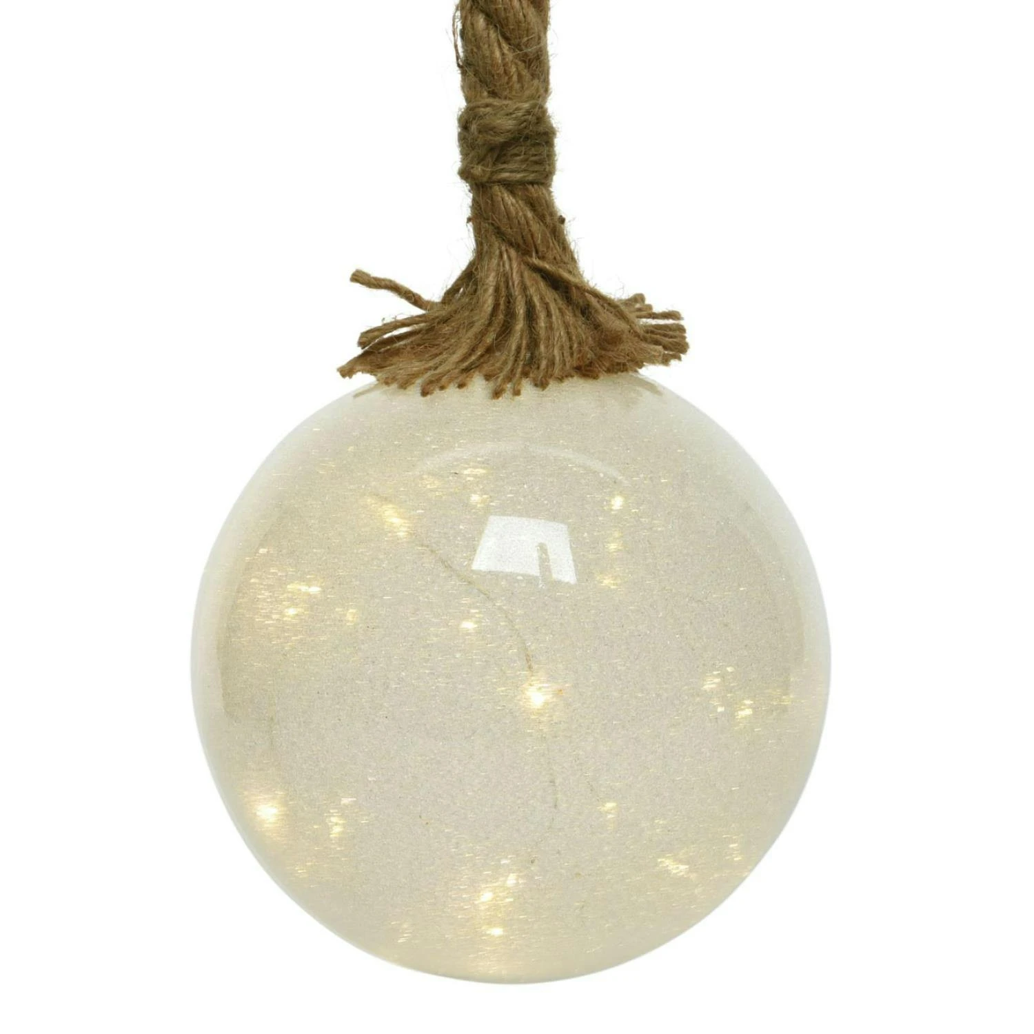 LED Lichterstern LIGHTY 12 Warmweiße LED Transparentes Kabel Batterie Timer – Bild 2