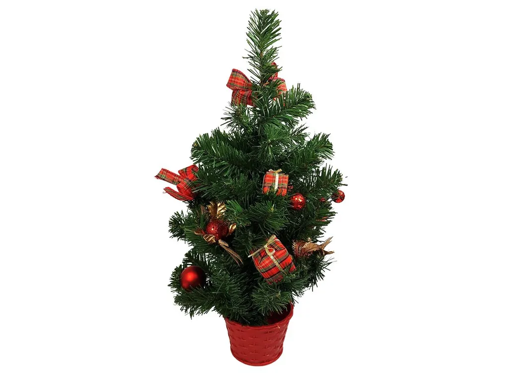 Weihnachtsbaum Christbaum Dekobaum Tannenbaum Baum Weihnachten Geschmückt 50 Cm – Bild 4