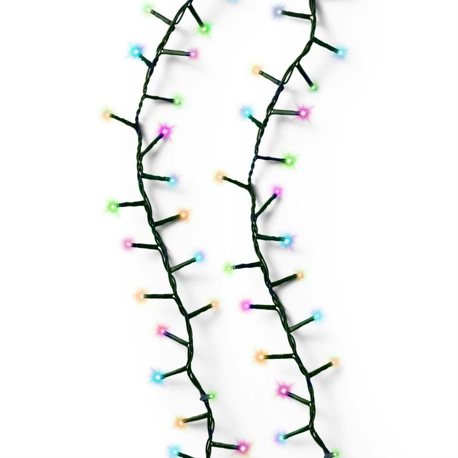 LED Lichterkette Compact Twinkle 1500LED Bunt 8 Funktionen 34m Außen Weihnachten – Bild 2