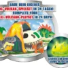 CRAZE Spielwaren Adventskalender Dino Playset Adventskalender Zum Spielen Saison Adventskalender Blackoffer2022