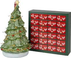 VILLEROY & BOCH Christmas Toys Memory Adventskalender Inkl. 3D Baum Weihnachten