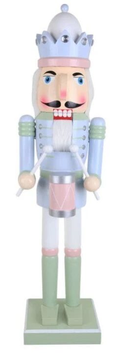 Tarrington House Nussknacker Frosted Wonderland, Holz, 18 X 16 X 78 Cm, Mit Sockel