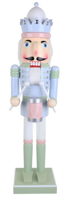 Tarrington House Nussknacker Frosted Wonderland, Holz, 18 X 16 X 78 Cm, Mit Sockel