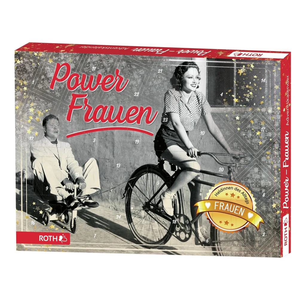 ROTH Powerfrauen-Adventskalender 'Heldinnen Des Alltags' 2021, Gefüllt Mit 24 Praktischen Dingen Für Die Frau, Kalender Für Die Vorweihnachtszeit
