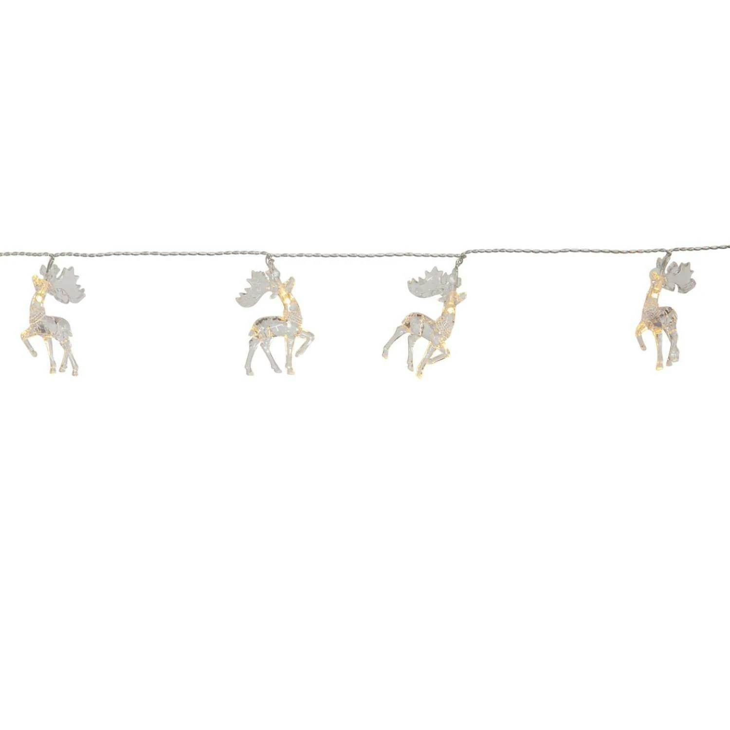 LED Lichterkette Weihnachtsbäume Tannen 10LED 1,35m Dekolichterkette Weihnachten – Bild 4