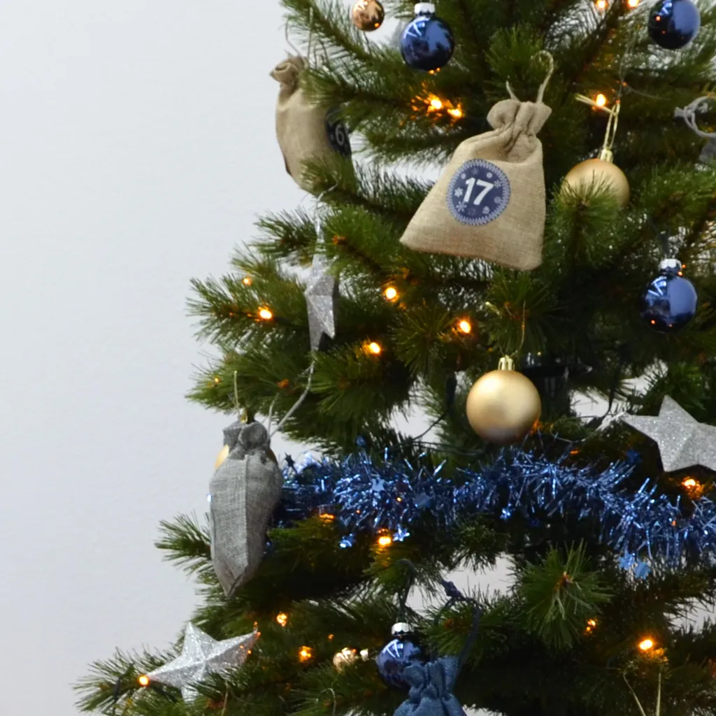 DIY Adventskalender Zum Befüllen - 24 Geschenk Säckchen - Komplettes Bastelset – Bild 6